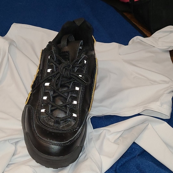 Fila black chunky shoes (removable patches) - Picture 3 of 4